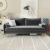 Picture of Test No Order - (FLOOR MODEL CLEARANCE) HENRY 3/2 Velvet Sofa Range - 2 Seater