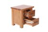 Picture of Test No Order - (FLOOR MODEL CLEARANCE) UMBRIA Mindi Wood 2-Drawer Bedside Table 