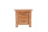 Picture of Test No Order - (FLOOR MODEL CLEARANCE) UMBRIA Mindi Wood 2-Drawer Bedside Table 