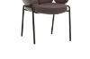 Picture of Test No Order - OLA Velvet Armchair with Black Legs (Brown)