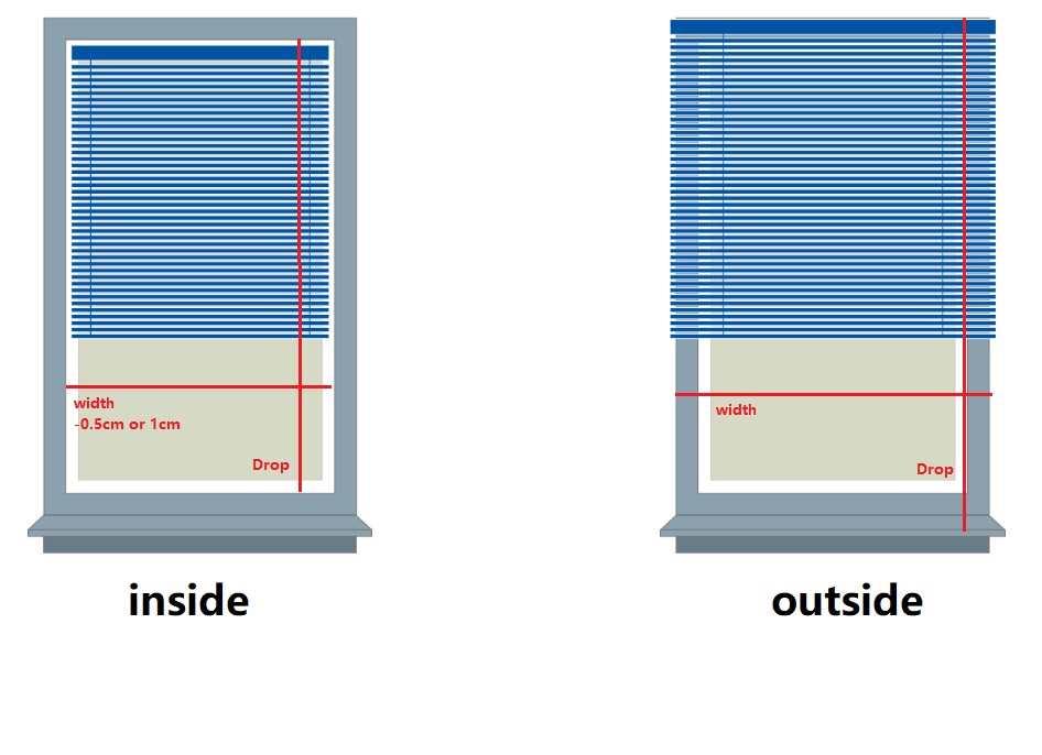 How to measure your window frame for installing blinds?